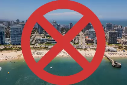 Si bien no hay una "lista negra" formal, lugares como Punta del Este, en Uruguay, estarían vedados.