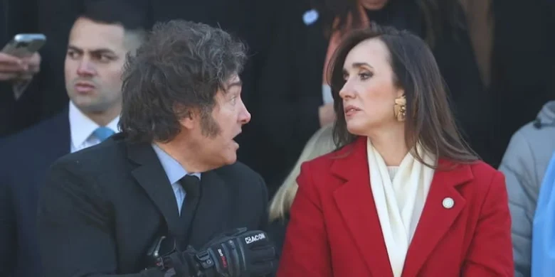 Javier Milei y Victoria Villarruel