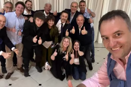 Despedida del año del gabinete oficialista.