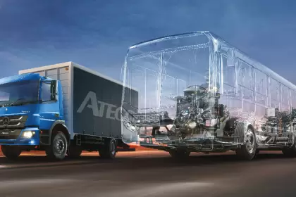 Mercedes-Benz lideró las ventas de camiones y buses de Argentina en 2024
