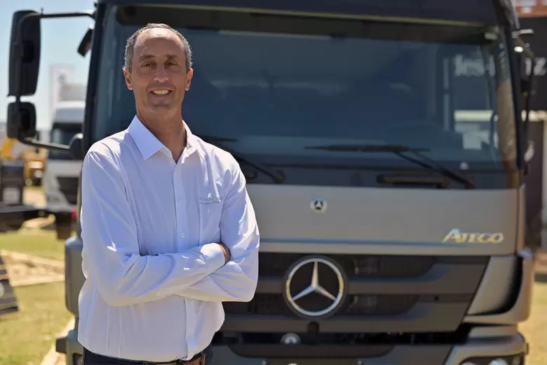 Raúl Barcesat, Presidente y CEO de Mercedes-Benz Camiones y Buses.