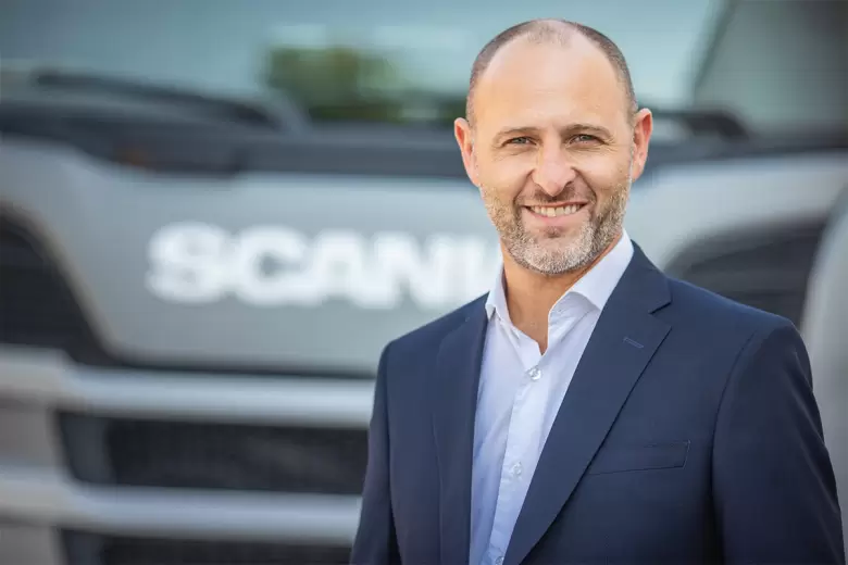 Guillermo Gaillour como nuevo Director de Servicios de Scania Argentina.