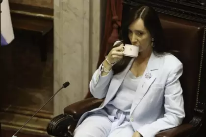 La vicepresidenta Victoria Villarruel