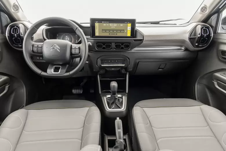 Así es el interior del Citroën Basalt que ya está a la venta en la Argentina.