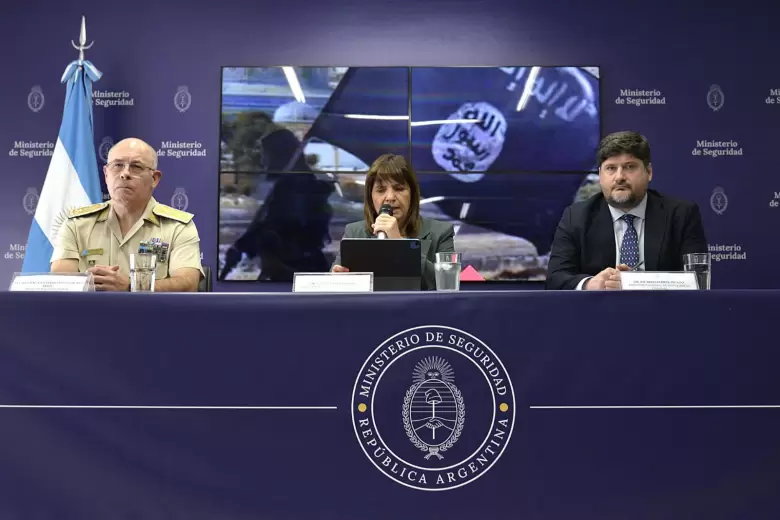 Bullrich anunció la detención de un extremista islámico