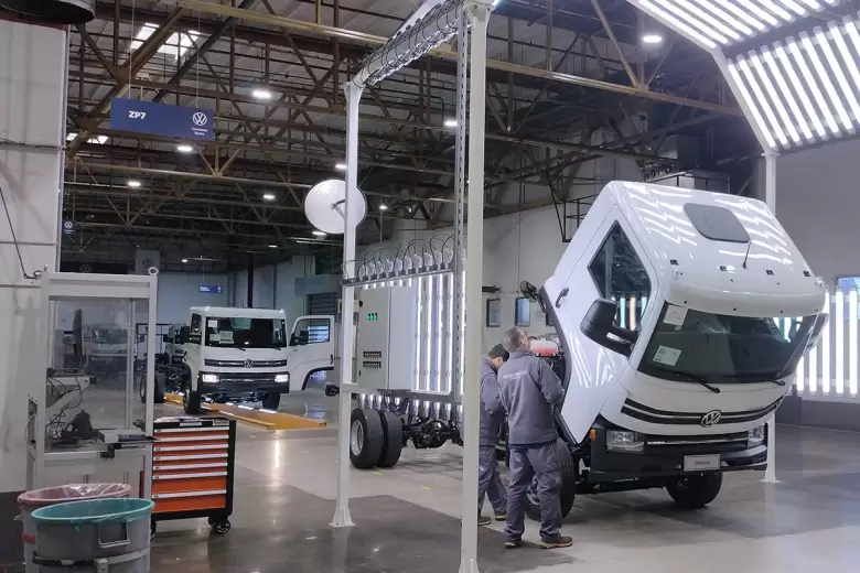 En 2025 se duplicará la producción de camiones en la planta que Volkswagen tiene en Córdoba.