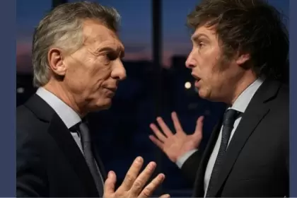 Mauricio Macri y Javier Milei