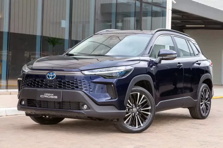 El Corolla Cross lideró además el mercado local de los electrificados en 2024.