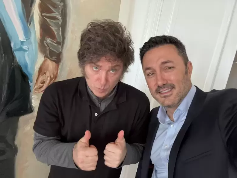 Javier Milei y Luis Petri