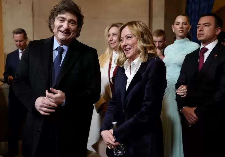Javier Milei en Washington