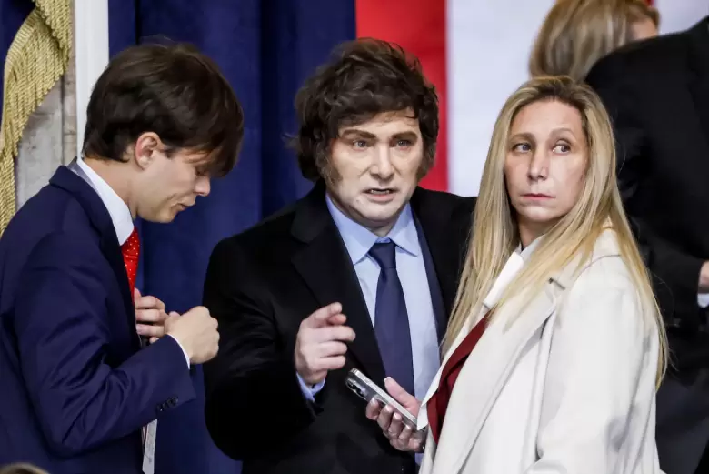 Javier Milei en Washington