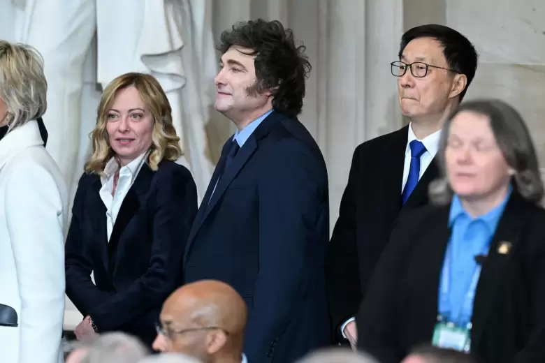 Javier Milei en Washington