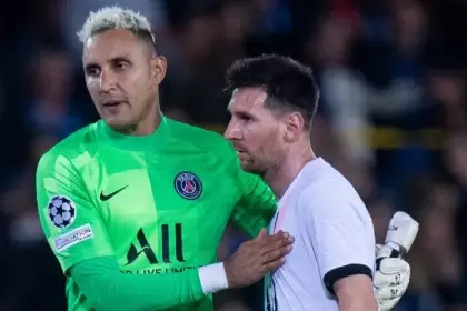 Navas y Messi, cuando ambos vistieron la camiseta de PSG
