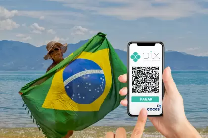 Paga con PIX y Cocos en Brasil