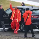 Lewis Hamilton se subió por primera vez a una Ferrari y generó el delirio de los fanáticos de la Fórmula 1