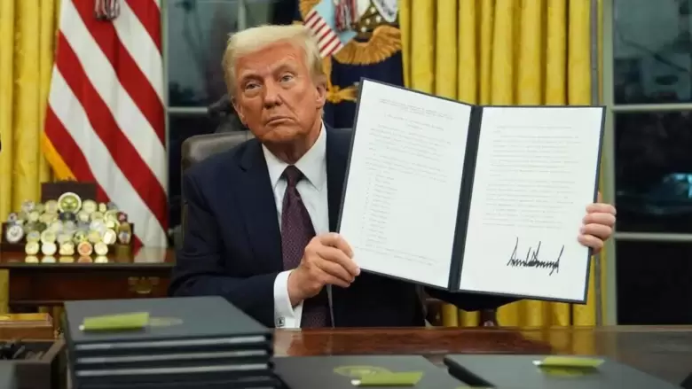Donald Trump asumió como presidente de los Estados Unidos