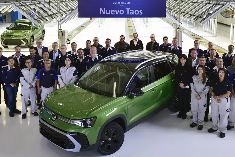Volkswagen produce la Taos en Puebla, México y la exporta a EEUU.