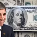 Sigue el derrumbe del dólar oficial: a cuánto cayó y el mensaje eufórico de Luis Caputo en redes