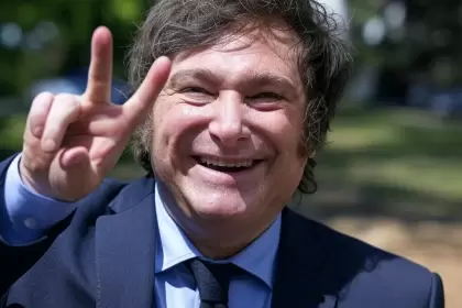 Javier Milei. Imagen hecha con IA.