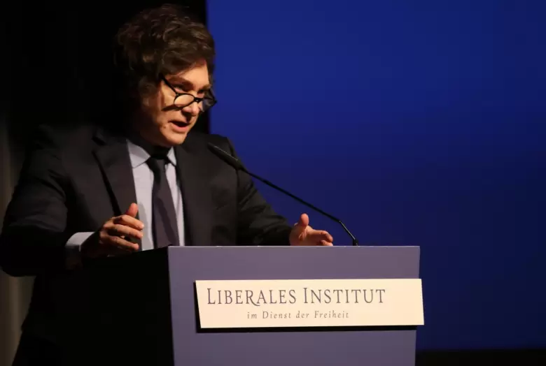 Javier Milei dio fin a su gira presidencial