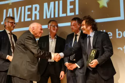 Javier Milei dio fin a su gira presidencial