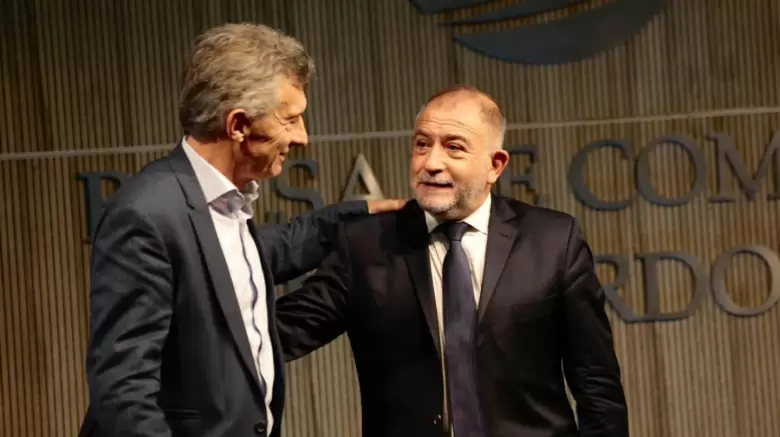 Mauricio Macri y Luis Juez