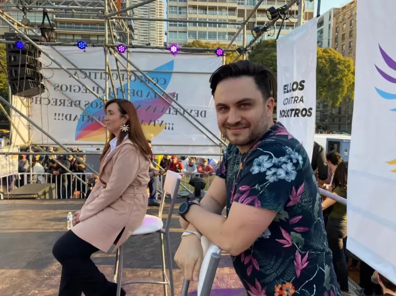 Victoria Villarruel y Ramiro Marra, ayer fundadores y hoy expulsados.