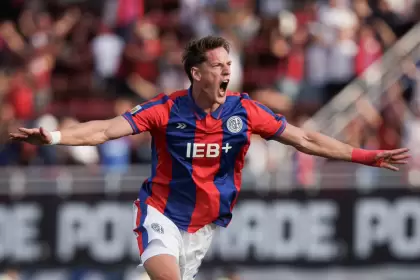 San Lorenzo lleva dos partidos consecutivos ganados gracias a los goles de Andrés Vombergar
