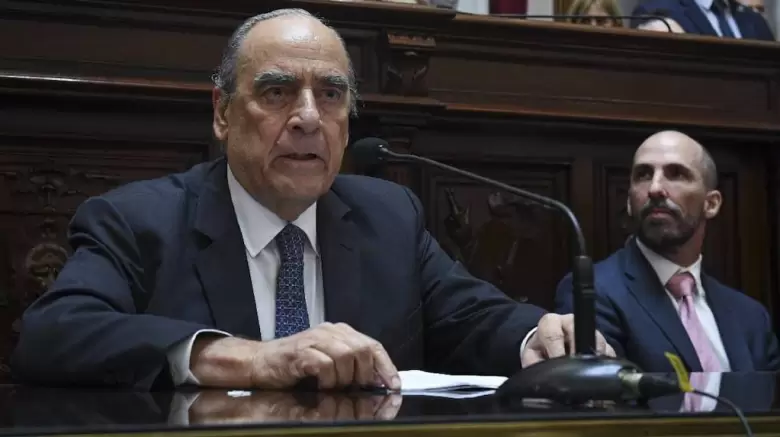 El jefe de Gabinete, Guillermo Francos