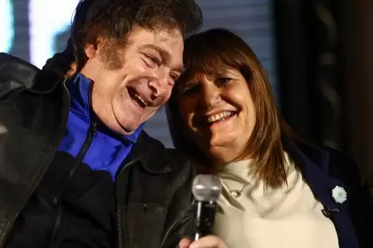 Javier Milei junto a Patricia Bullrich