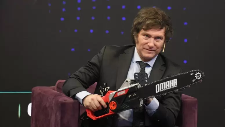 El presidente Javier Milei