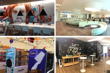 Las oficinas de Mondelez en San Isidro