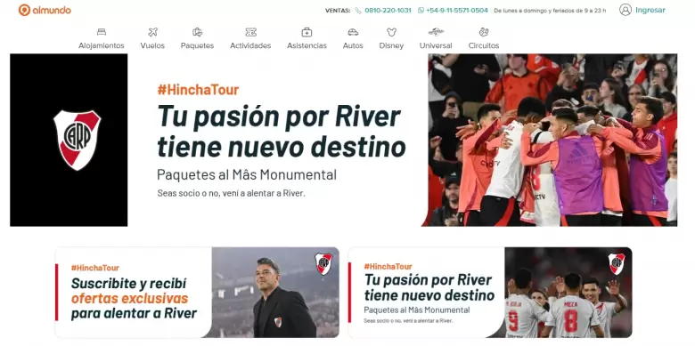 Querés ir a ver a River Plate