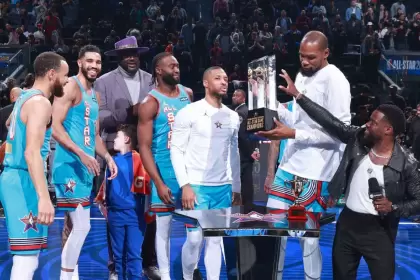 La final culminó con el triunfo de los "Shaq's OGs", quienes se impusieron 41-25 sobre los "Chuck's Global Stars"