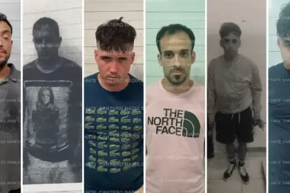 Son tres argentinos y tres chilenos, que huyeron durante la madrugada.
