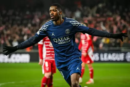 Ousmane Dembélé firmó un doblete en el partido de ida ante el Brest, alcanzando la cifra de 11 goles en ocho partidos