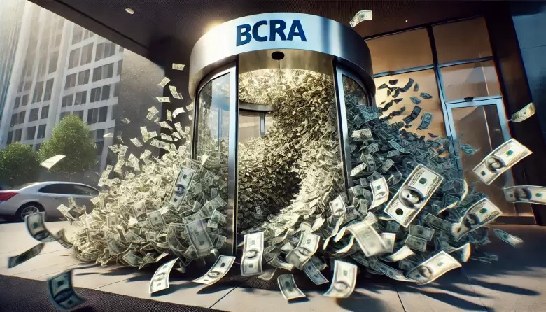 El BCRA, con problemas para sumar reservas.