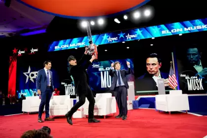 Milei y Musk en la CPAC