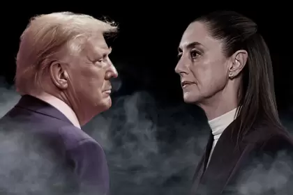 Donald Trump y su par mexicana, Claudia Sheinbaum