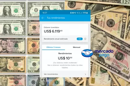 Ahora podes poner tus dólares a trabajar en Mercado Pago.