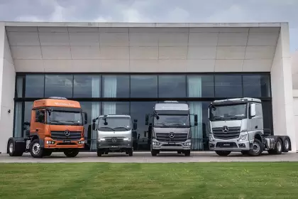 La línea de camiones 2025 de Mercedes-Benz.
