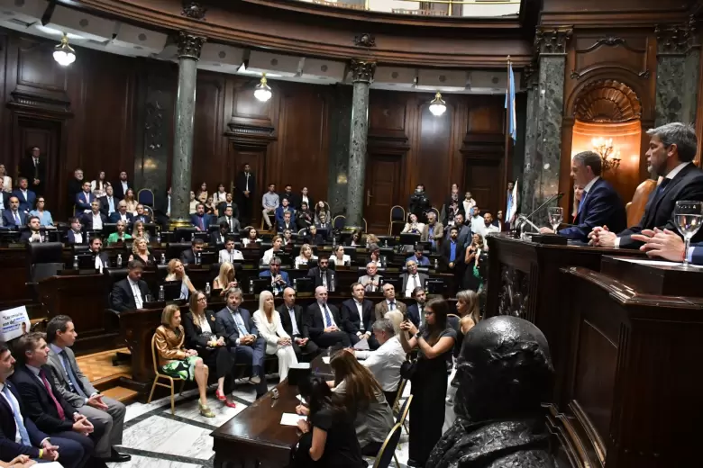 Jorge Macri abrió las sesiones legislativas con un llamado al orden, la austeridad y un ambicioso plan de movilidad.