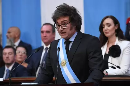 Javier Milei en la apertura de sesiones ordinarias 2025