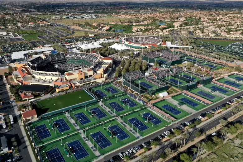 El Masters 1000 de Indian Wells, uno de los torneos más importantes en el mundo del tenis