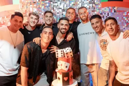 En redes sociales se viralizó el cumpleaños de Manuel Lanzini
