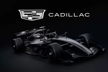 La ilustración del modelo que utilizaría Cadillac en la Fórmula 1