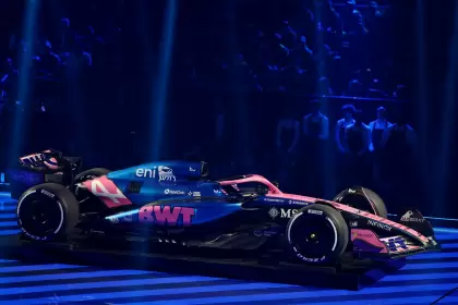 El auto con el que correrá Alpine en la temporada 2025 de la Fórmula 1