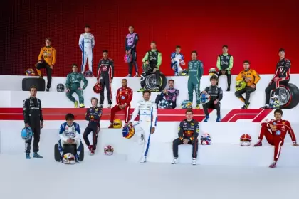 El line up de los pilotos que comenzaron a competir en la temporada 2025 de la Fórmula 1