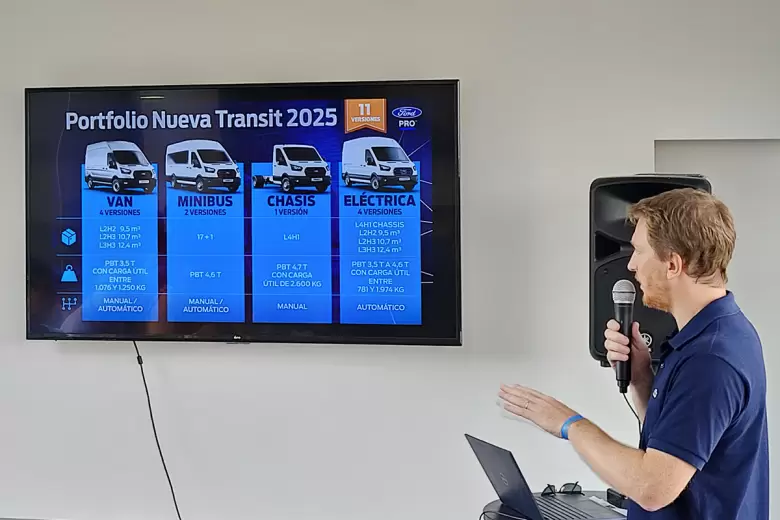 La gama de la Transit quedó conformada por once versiones.
