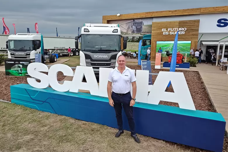 Sebastián Figueroa asumió el 1 de enero de 2025 como nuevo CEO de Scania Argentina.